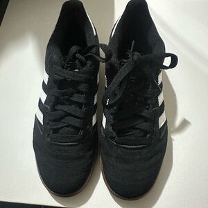 Adidas Busenitz Classic Black Sneakers with White Stripes